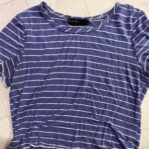 Stripped Crop Top